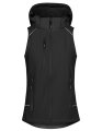 Dames Softshell Bodywarmer Promodoro 7840 Zwart